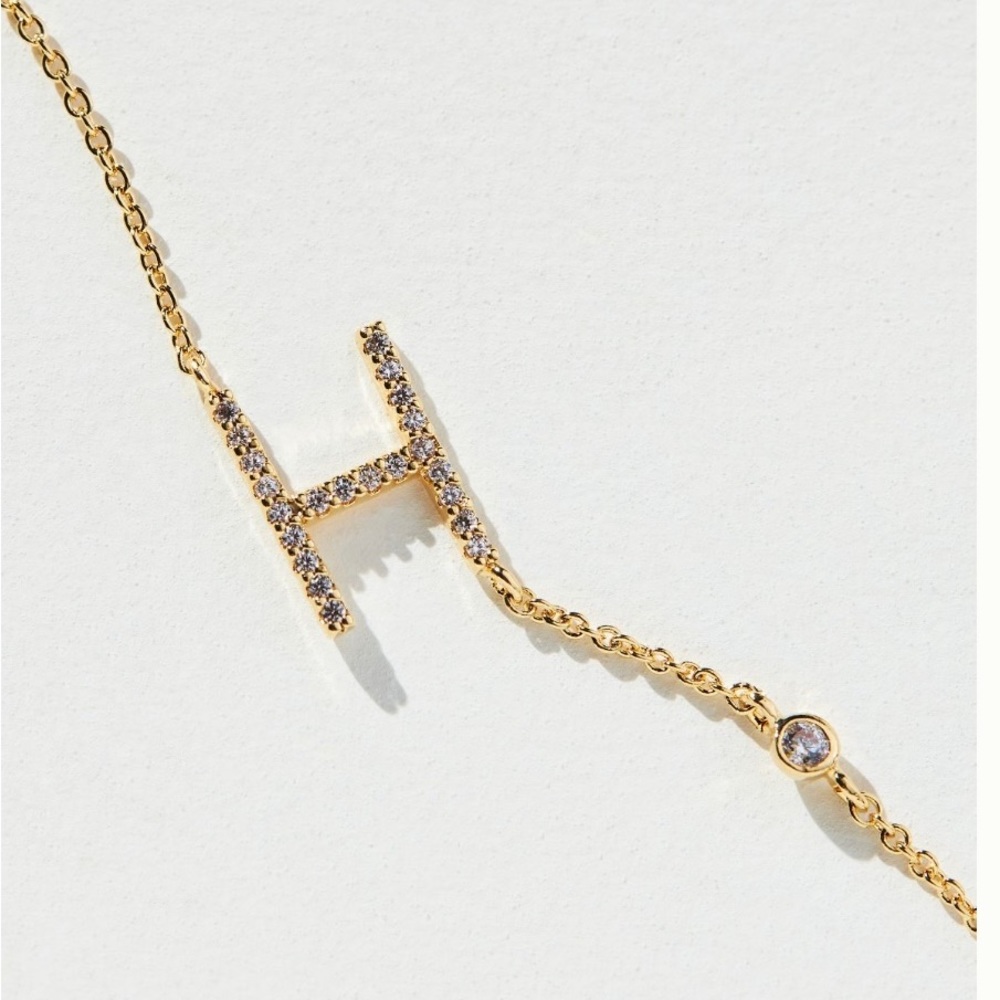 H necklace
